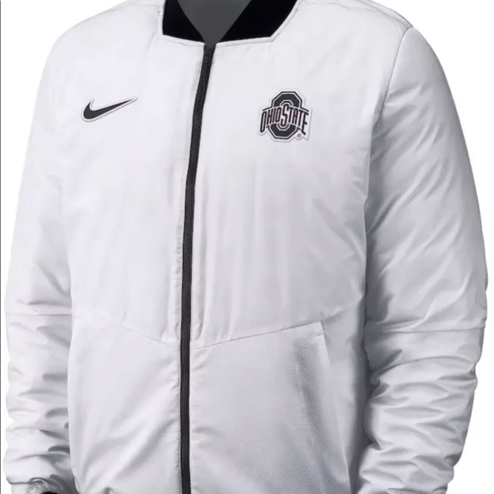 Nike Aeroloft Ohio State Buckeye Bomber Jacket Men - Picture 4 of 12